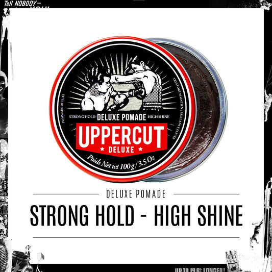 Водоразтворима помада за коса – Uppercut Deluxe Pomade