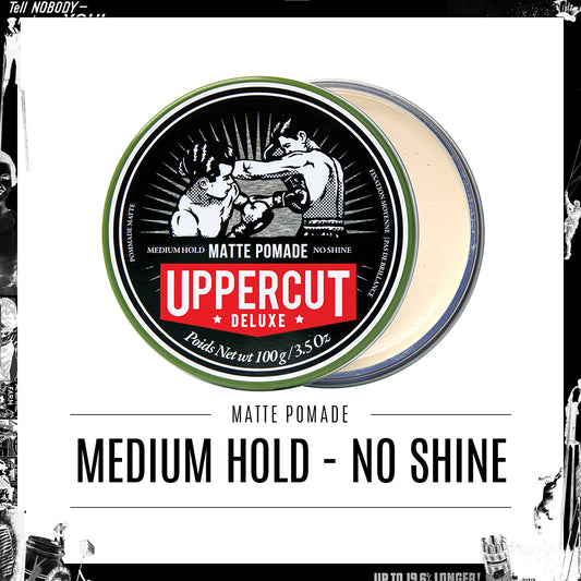 Матираща помада за коса Uppercut Deluxe Matt Pomade