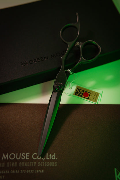 Ножица за подстигване Green Mouse Matte L Black  Limited 6"