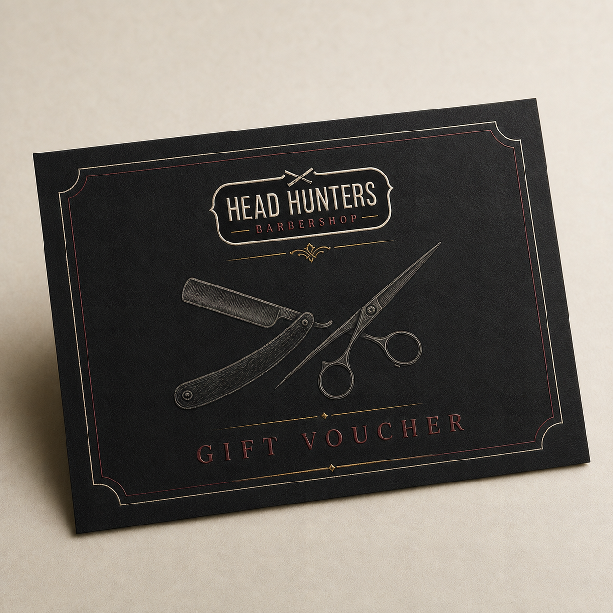 Head Hunters physical gift voucher